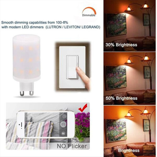 Tuya WiFi G9 Dimmable Smart Light 6W LED Lamp Bulb 2