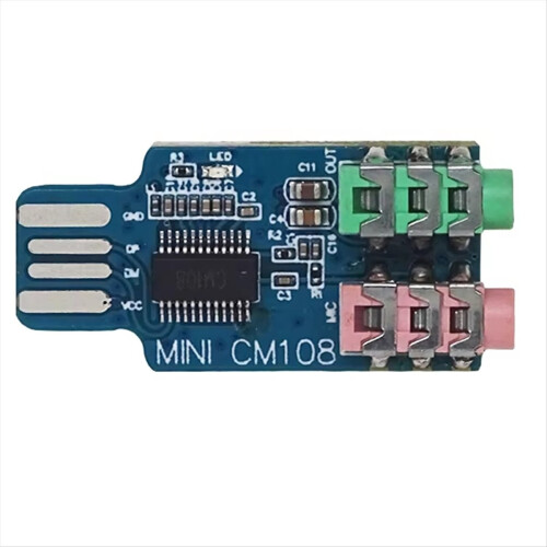 Driveless USB Sound Card Computer External Module 1