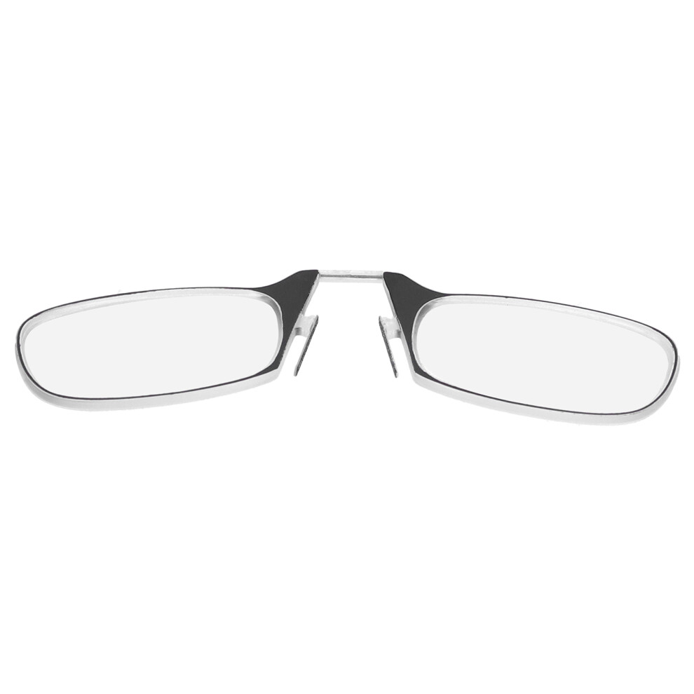 Black Nose Resting Glasses Armless Reading Glasses For Elderly +200