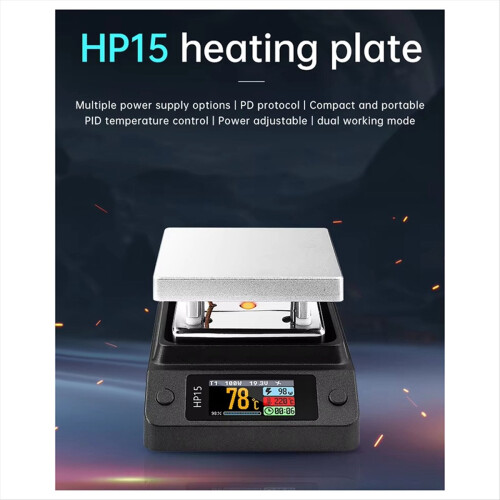 HP15 Hot Plate Preheater MINI Heating PD Digital C 2