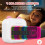 Mini Sticker Printer RGB Light Bluetooth Pocket In 8