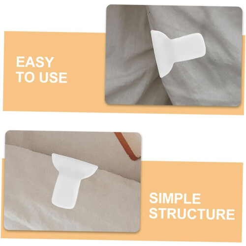 Nonslip Comforter Clips 12Pack Quilt Fasteners For Bedding No Tools Required Blanket Clamps 1