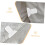 Nonslip Comforter Clips 12Pack Quilt Fasteners For Bedding No Tools Required Blanket Clamps 5