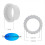 Adjustable Pool Fountain Five Nozzles Waterfall Sp 2