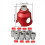 8 Steel Drill Bushings Vertical Guide Pocket Hole 5