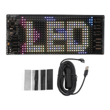 Bluetooth-App-gesteuerte LED-Anzeige, flexible digitale Anzeige, programmierbar mit DIY-Design, benutzerdefiniertes Display, einstellbare Helligkeit