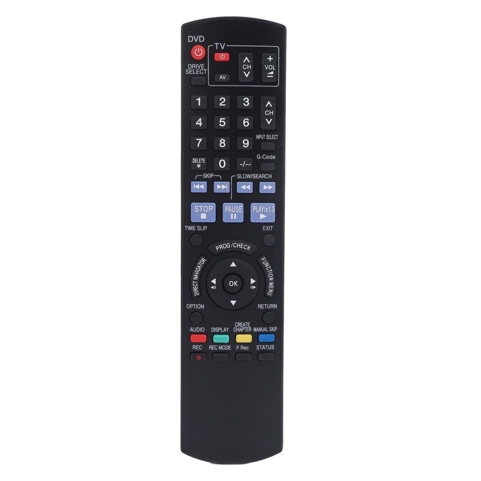 Replacement Remote Control For Panasonic Blu Ray Disc Player No Programming Needed Ir Remote With Operable Distance Abs Material Easy To Use Replaceme 9176269293758