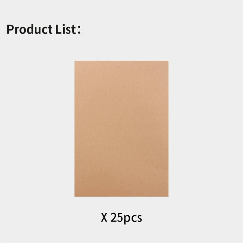 25Pcs A4 Card Paper Smooth Easy to Cut for 3D Prin 1