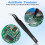 Precision Tweezers Set,Upgraded Anti-Static Stainl 6