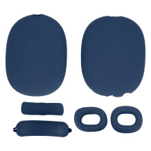 Fundas de almohadilla para diadema, funda protectora para auriculares de silicona con diseño extraíble y lavable, kit de fundas de repuesto para