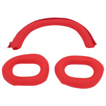 Sada chráničů sluchátek pro Sony WH-1000XM5, omyvatelné prachotěsné silikonové náušníky a hlavový most, zvukově izolační design,