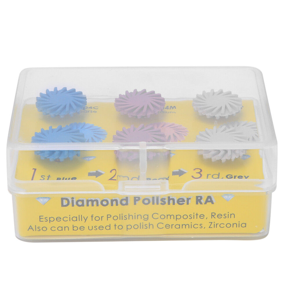 Finishing Polishing Discs With Mandrel Accessories, Dental Polishing Burs In Multi Grits And Sizes For Efficient Tooth Restoration, Single Use Safety