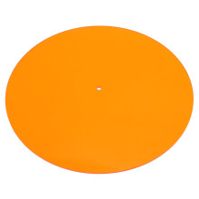 Vinyl slipmat ontworpen voor superieure geluidskwaliteit, draaitafelmat met resonantiedemping en ruisonderdrukking, geluidsarme acryl slipmat voor