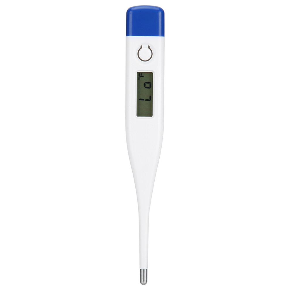 Multi-mode Thermometer For Home Health Monitoring, Accurate Digital Fever Detector With Fast Reading LCD Display Beeper Alarm Waterproof Probe Auto