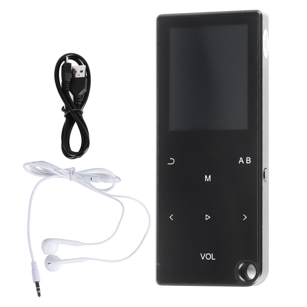 Bluetooth 5.2 Mp3 Player Hifi Sound Fm Radio Voice Recorder Sport Armband Multifunctional Metal Case Lossless Audio Support Compact Music Player For K 9012494978407