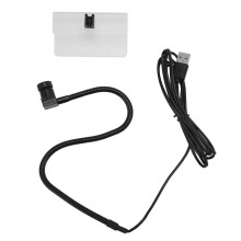 Base para Webcam em Laptop e Desktop, Webcam USB Centralizada na Tela, 1080P com Foco Automático, Webcam de 2MP com Microfone Integrado, Design