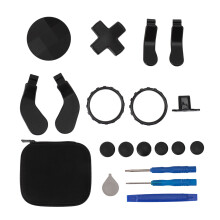 Modificatie voor verwisselbare joysticks voor Xbox One Elite2-controller, metalen thumbsticks met magnetische bevestiging, getextureerde grip,