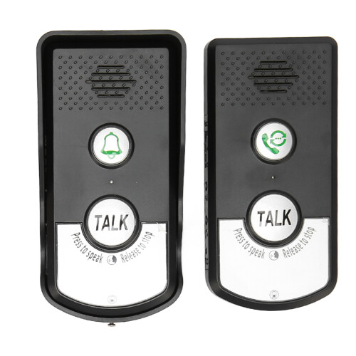 Wireless Intercom System for Home Security, Two Way Talk Long Range Waterproof Doorbell Unit with Easy Installation Anti Interference Design 1