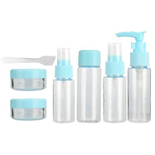 Set de sticle de călătorie, sticlă ecologică, recipiente portabile anti-scurgere, material premium, sticlă cu pompă din plastic, aprobată de
