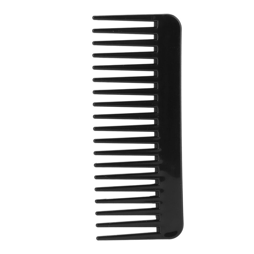 Unisex Hair Styling Comb For Long Hair, Anti-Static Comb With Wide Teeth Wet Hair Detangler Ergonomic Handle Scalp Massager Lightweight Travel Size