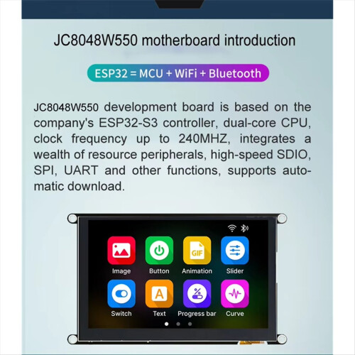 5inch IPS ESP-32-S3 800x480 16M FLASH 8M PSRAM Hig 1