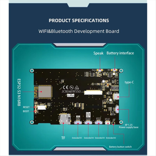 5inch IPS ESP-32-S3 800x480 16M FLASH 8M PSRAM Hig 2