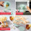 Microwave Popcorn Popper with Temperature Safe Gla 3