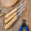 10 Pcs Wooden File Handle with Strong Metal Collar 5