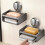 Wall Mounted Soap Holder with Hook, No-Drill Installation, Removable Soap Dish for Shower and Bathroom 5