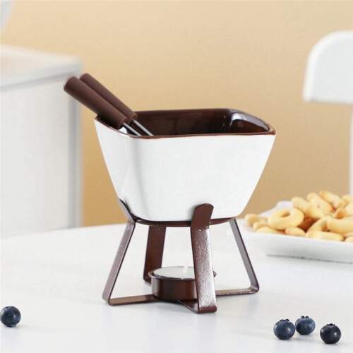 Chocolade Fondue Cup Set Smeltpot Set Chocolade Kaas Boter Cup B 2