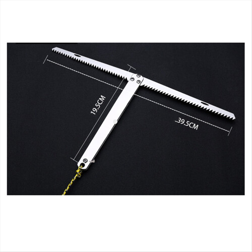 G92F Folding Weed for Aquatic Plants Cutter Stainl 2