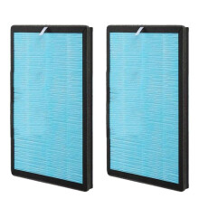 2 Filtros de Repuesto Compatibles con Purificador, Diseñados para Humo e Incendios Forestales, Filtro Absorbente de Olores.