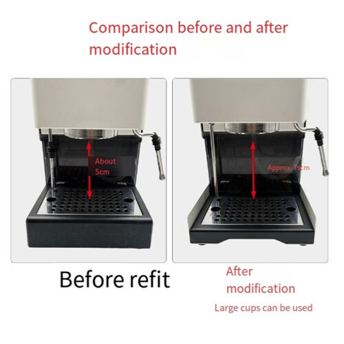 Lågprofil Droppbricka Kompatibel för Gaggia Classic Pro 1