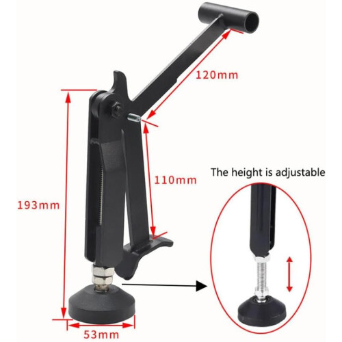 Universal Motorcycle Wheel Support Stand HeavyDuty Swingarm Kickstand Compatible With Most Bikes Durable Side Support 2