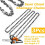 3Pcs 14 Inch Semi Chisel Chainsaw Chain for MS170 4