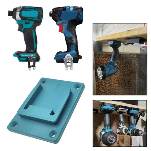 Wall Mount Electric Power Tool Holder Bracket for / 18V Lithium Battery Machine Storage Rack Slots Stand 20PC 1