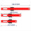 3Pcs Woodworking Tools Ruler-Pocket Ruler Layout T 5