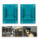Wall Mount Electric Power Tool Holder Bracket for / 18V Lithium Battery Machine Storage Rack Slots Stand 20PC 7
