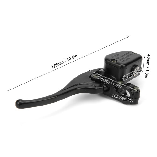 Universal Hydraulic Clutch Lever Cylinder for 22mm Handlebars, 7/8in, 400CC 2