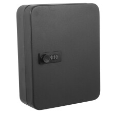Wall Mounted Key Security Cabinet With Slots, Code Lock, Key Management Box For Home Office School Garage, Compact Size