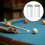 40 Pack Billiard Pool Cue Tips, Slip on Repair Tip 6