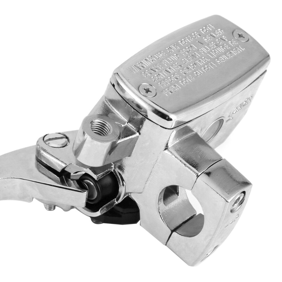 Aluminum Hydraulic Brake Clutch Master Cylinder For Motorcycles & Atvs 1In Handlebar Silver 3511378985426