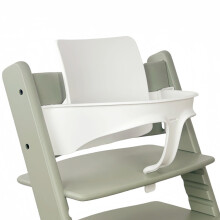 Infant Feeding Table Guard Fence Easy Assembly No Tools Required Adjustable Toddler Seat Guardrail White