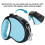 Retractable Dog Leash 5m/16.4ft with AntiSlip Handle for Small Medium Dogs Blue 7