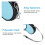 Retractable Dog Leash 5m/16.4ft with AntiSlip Handle for Small Medium Dogs Blue 8