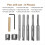 Pen Mill Set,10 Pieces Trimmer System for Kits Woo 4