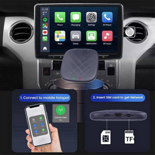 Android 13 CarPlay Tv Box QCM6125 8-Cores Wireless 1