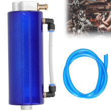 Universelle Ölabscheider-Behälter-Set 500ml Blau Aluminum