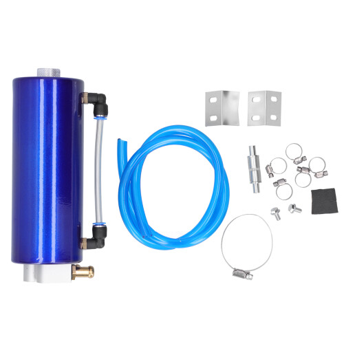 Universelle Ölabscheider-Behälter-Set 500ml Blau Aluminum 1