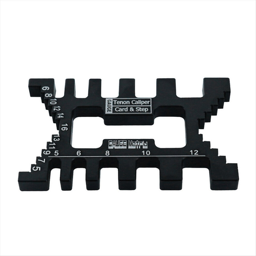 Aluminum Dovetail Jig Tenon Gaps Gauge Woodworking 4854180892131